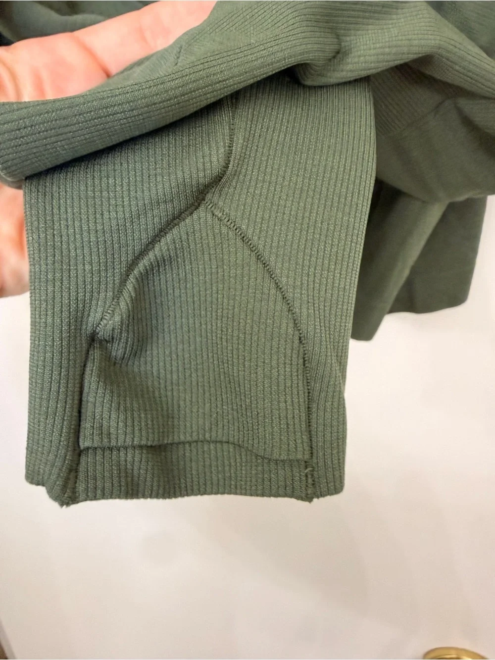 Lululemon Swiftly Tech Long Sleeve 2.0 Olive Green Size 12